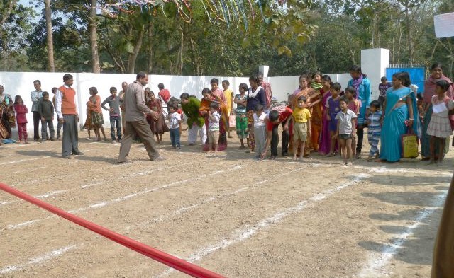 Sports day at Dharmada, India
